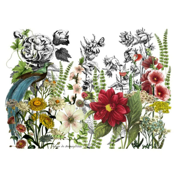 Midnight Garden 24"X33" IOD Decor Transfer (tube)