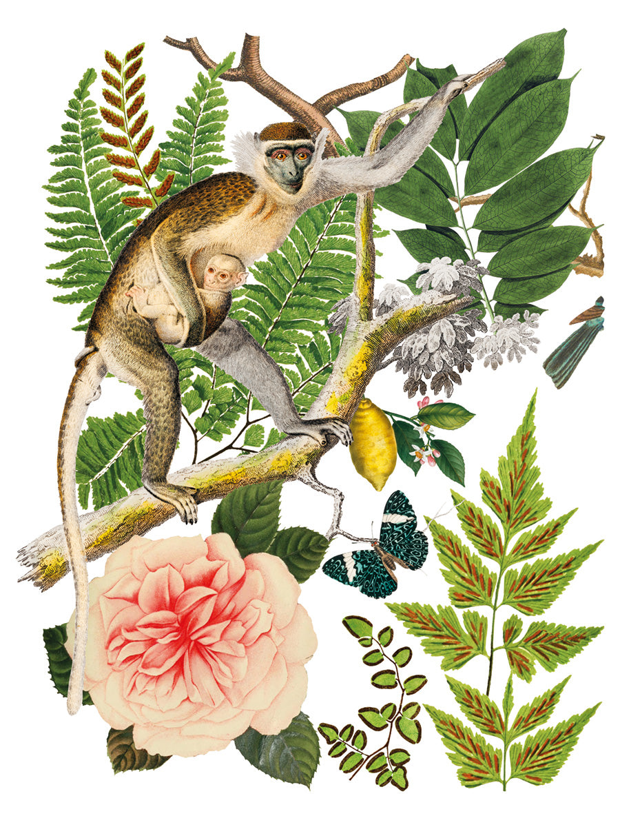 Bungalow IOD Transfer 12×16 PAD