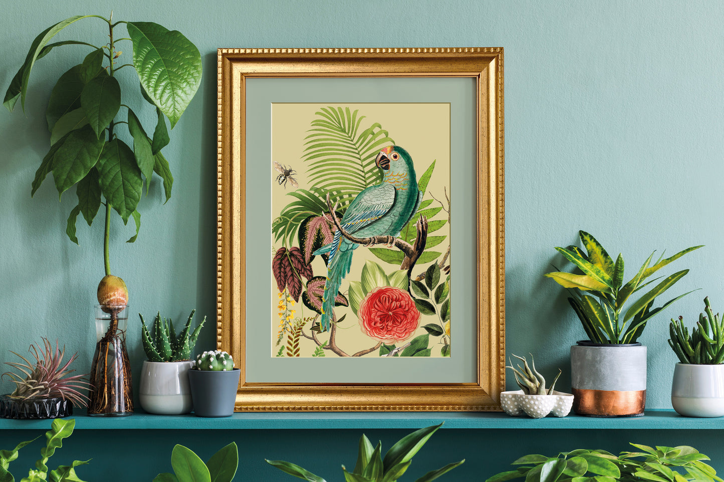 Bungalow IOD Transfer 12×16 PAD