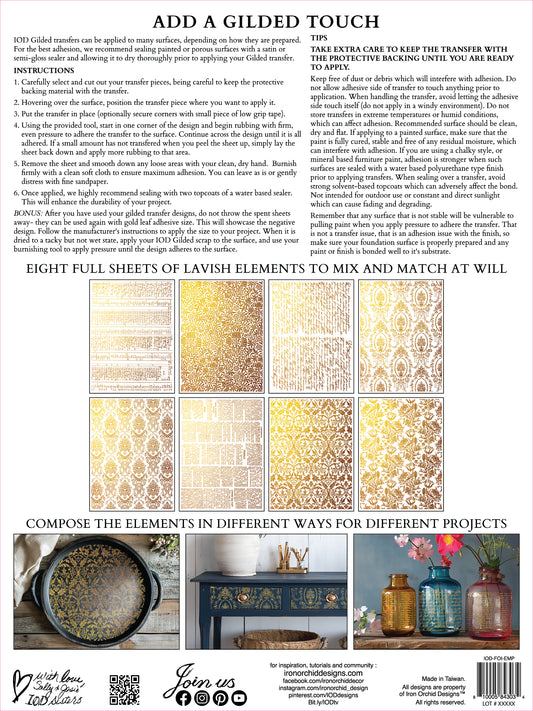 Emporium IOD Foil Transfer 12x16 Pad™