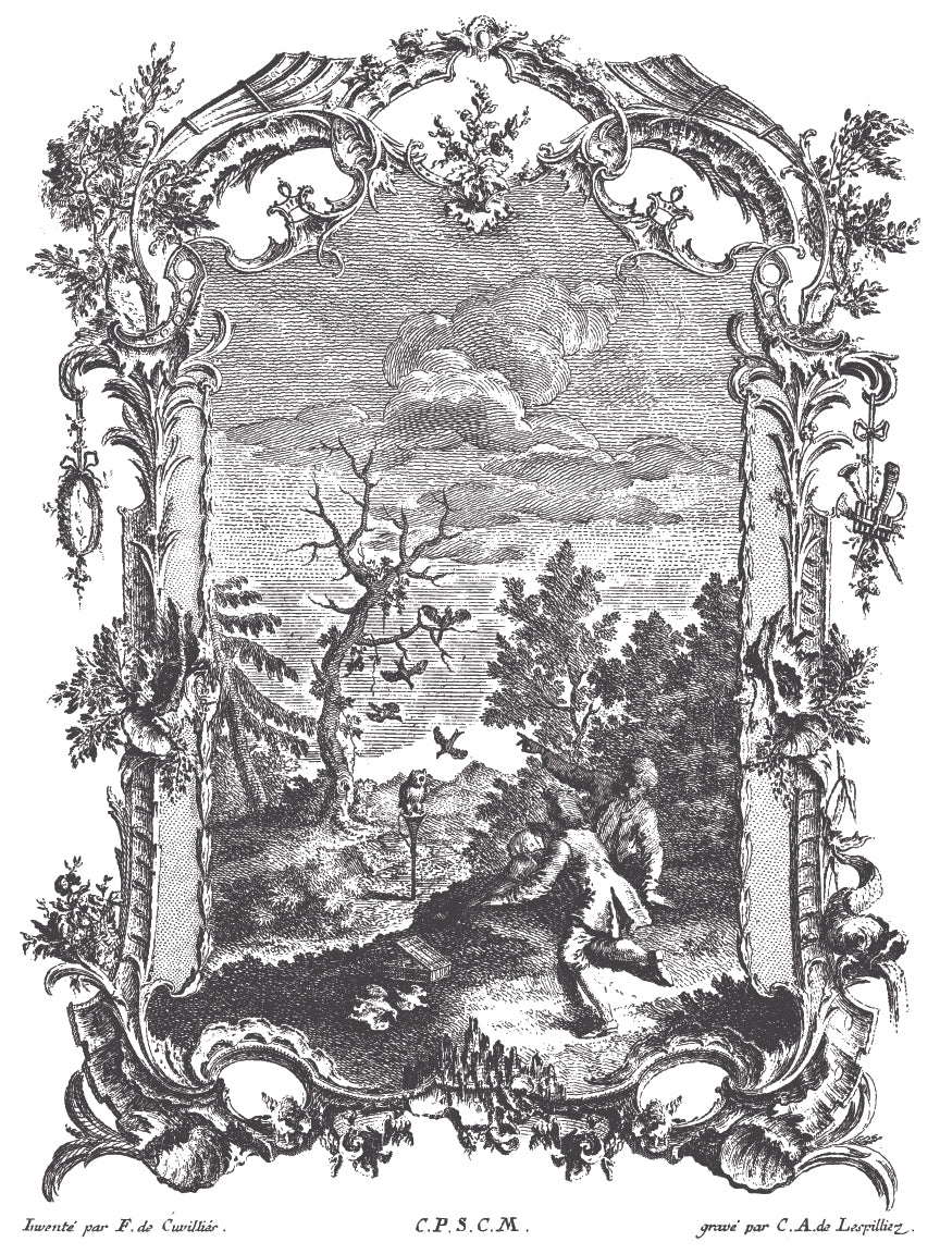 La Chasse IOD Paint Inlay 12"X16" Pad