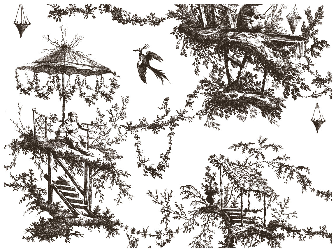 Petits Parasols Paint Inlay 12"X16" Pad