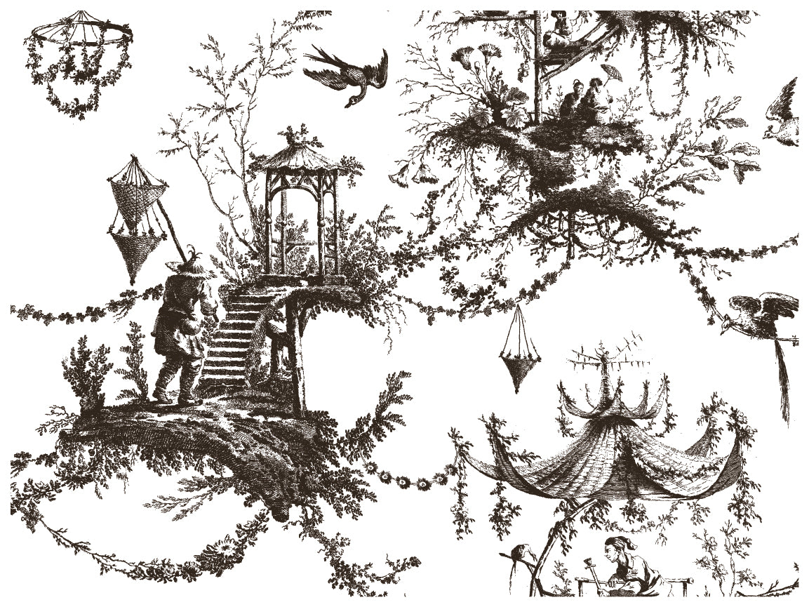 Petits Parasols Paint Inlay 12"X16" Pad