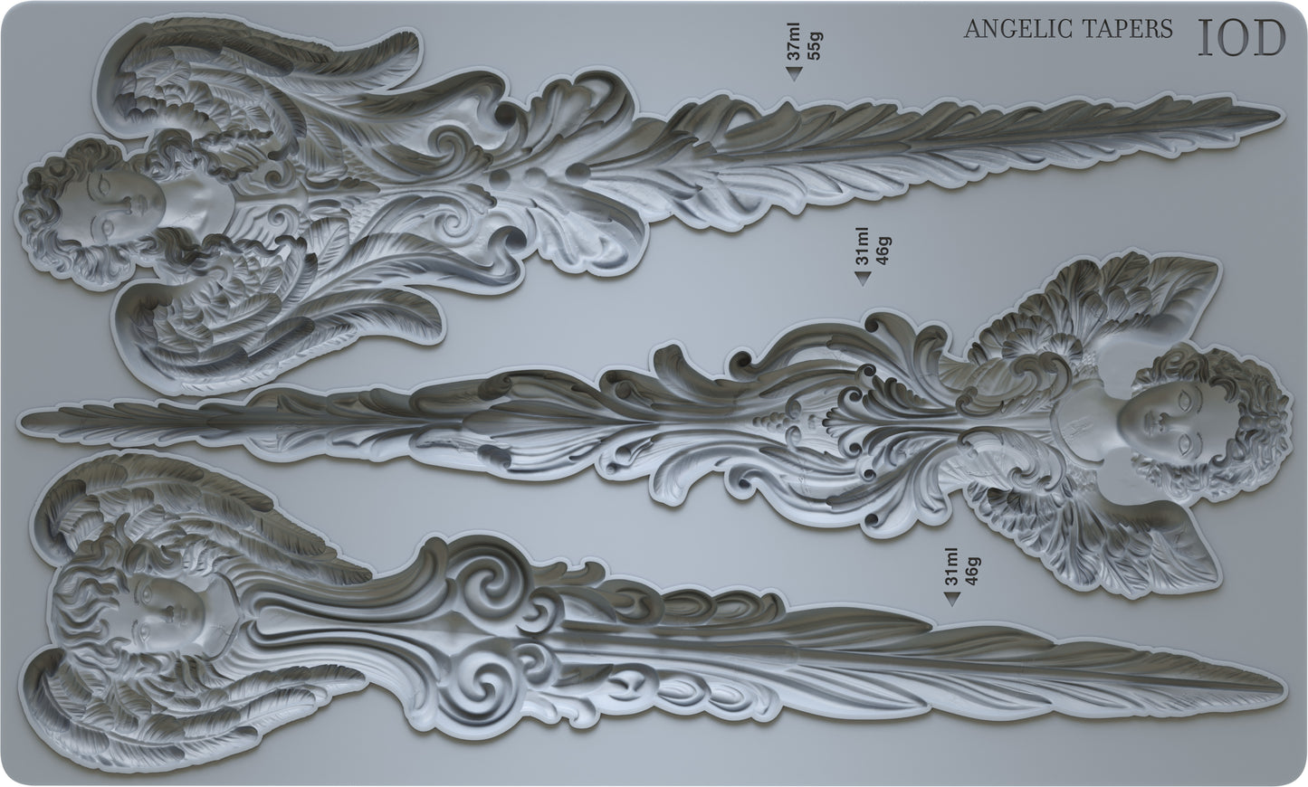 Angelic Tapers 6x10" Decor Moulds™