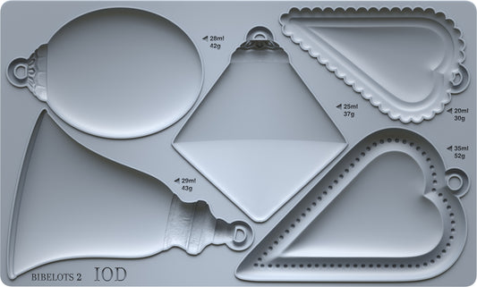 Bibelots 2 6"x10" Decor Moulds™