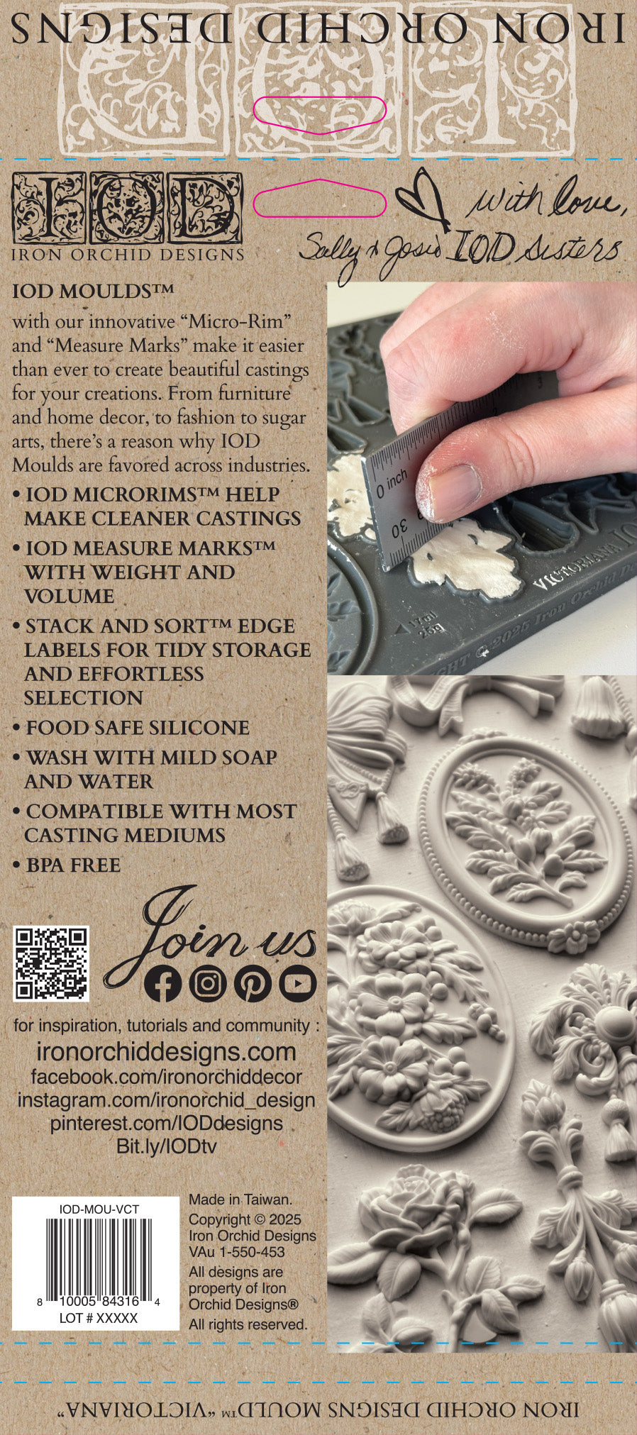 Victoriana 6"x10" Decor Moulds™