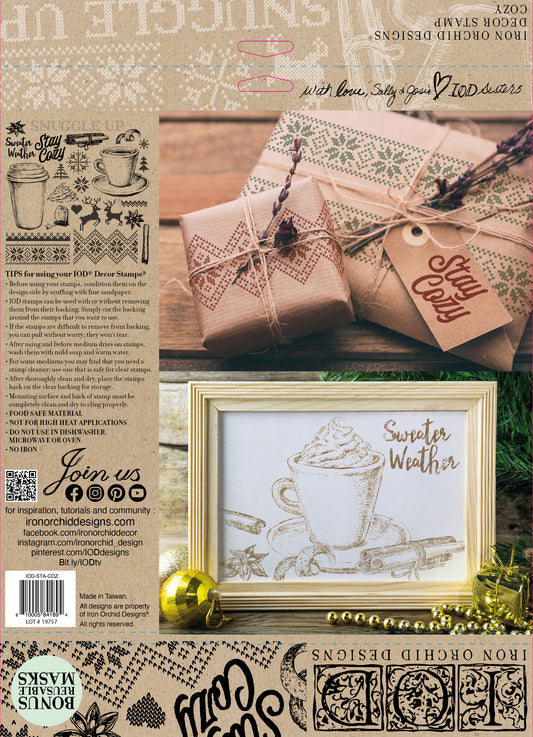 Cozy 12x12 Decor Stamp™