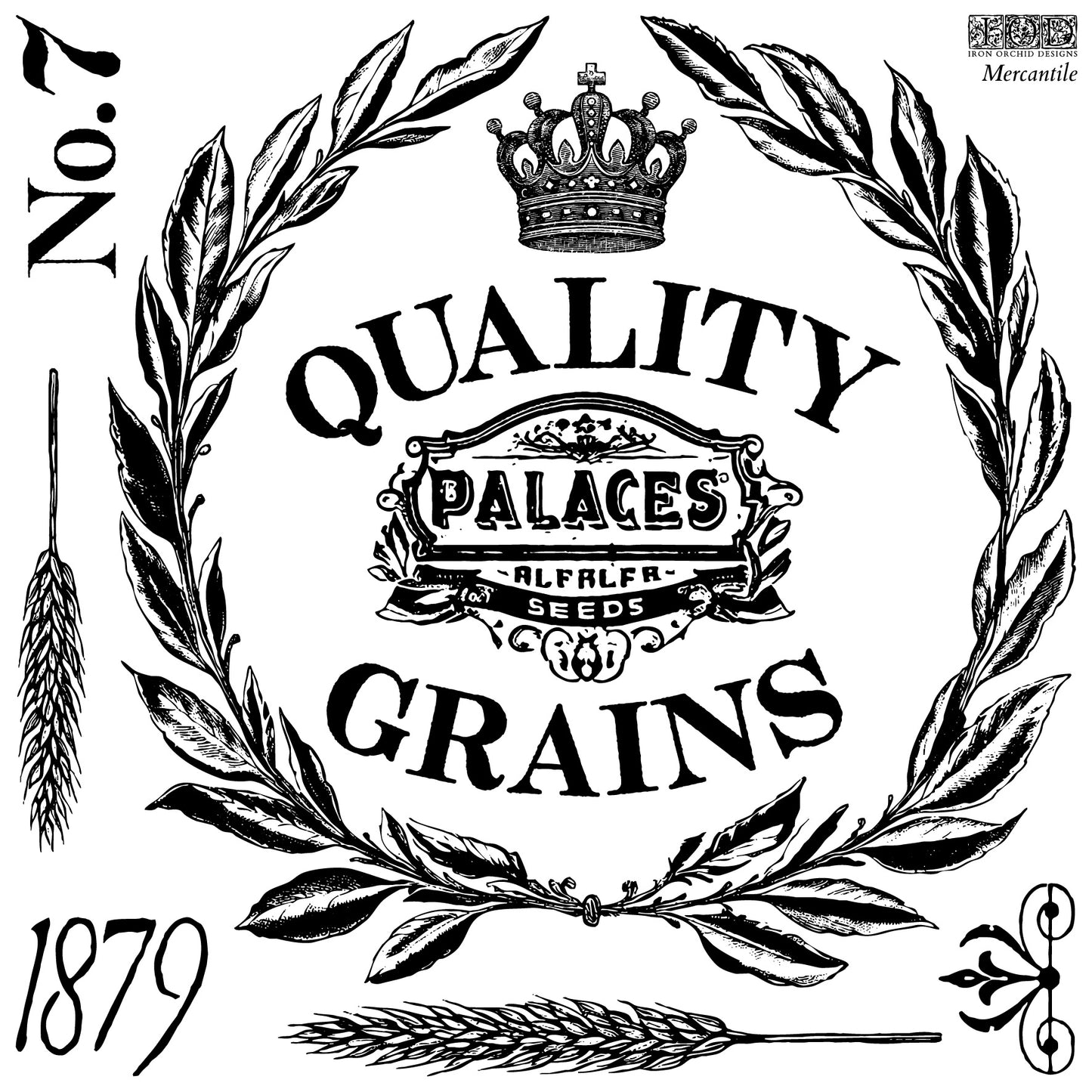 Mercantile 12×12 DECOR STAMPS