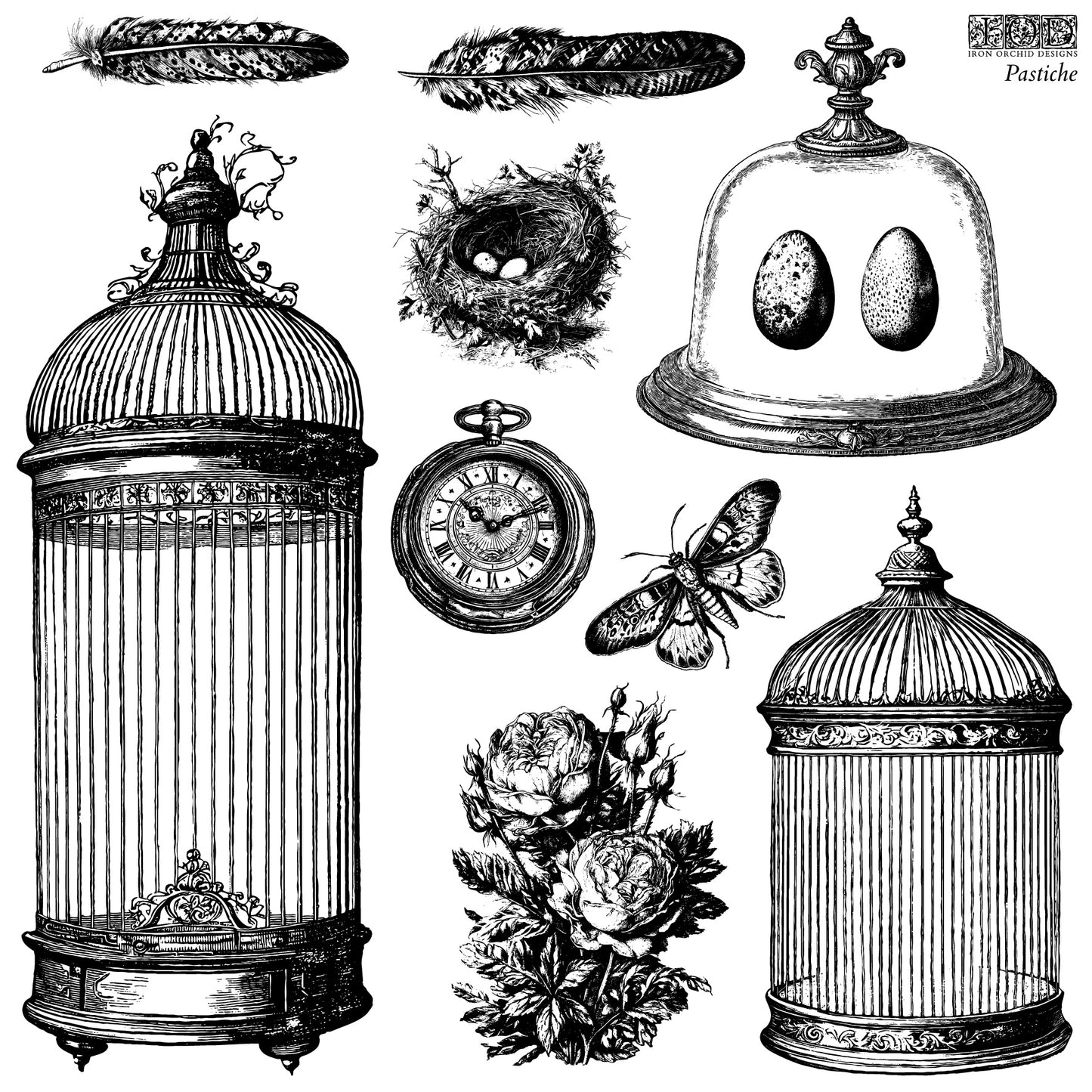 Pastiche 12×12 DECOR STAMPS