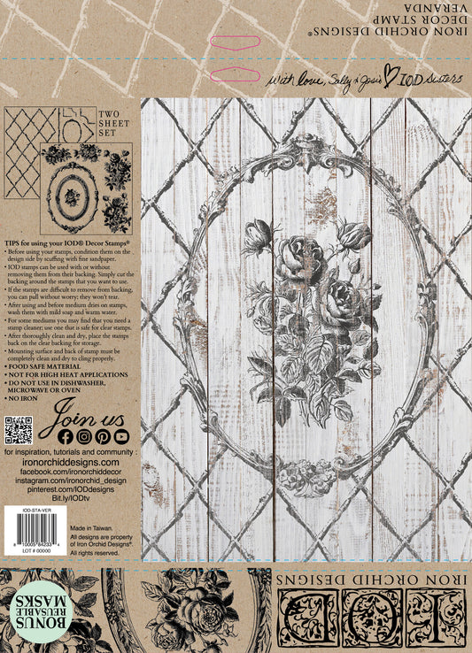 Veranda 12x12 Decor Stamps™