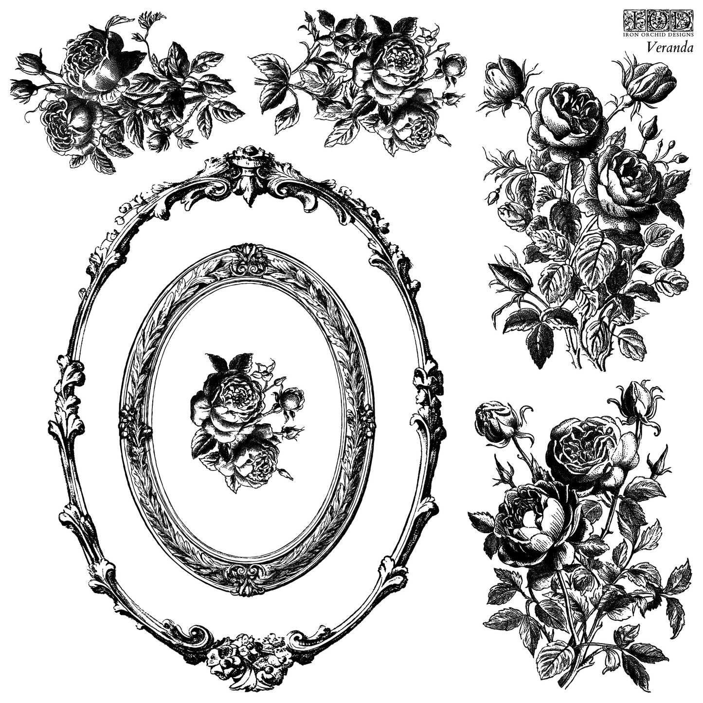 Veranda 12x12 Decor Stamps™