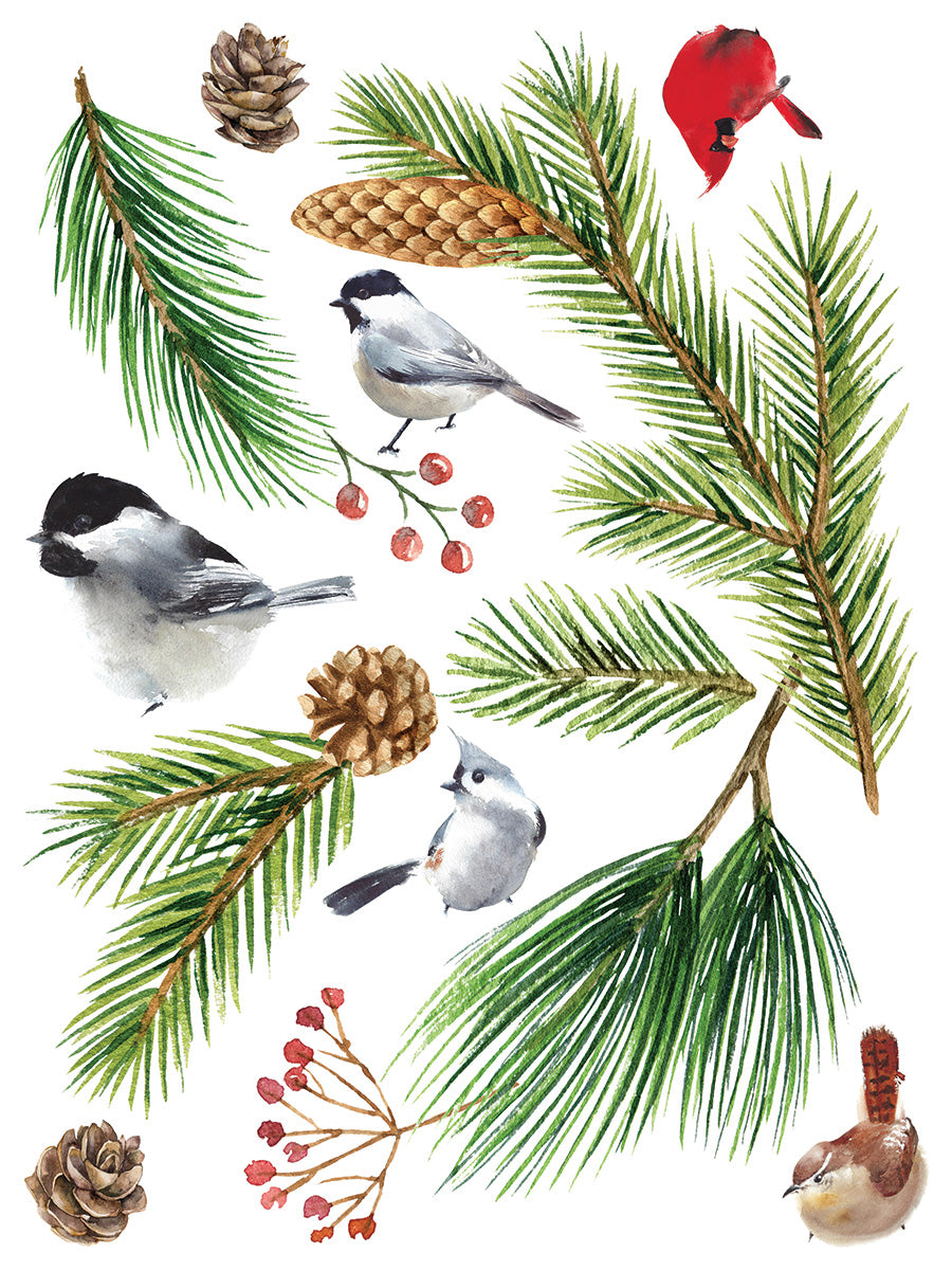 Christmas Valley IOD Transfer 12"X16" Pad PAD