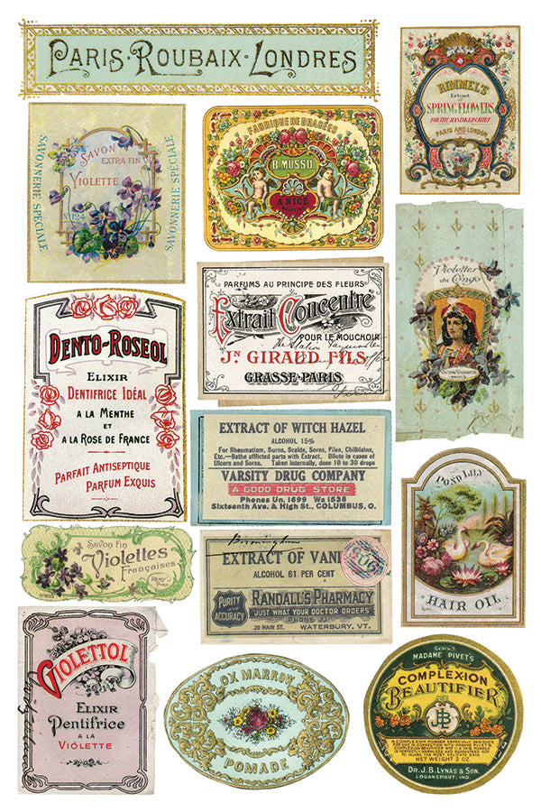 Ephemeral Melange IOD TRANSFER 8"X12" PAD