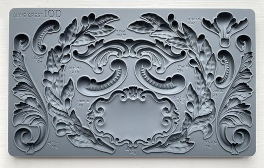 Olive Crest 6"x10" Decor Moulds™