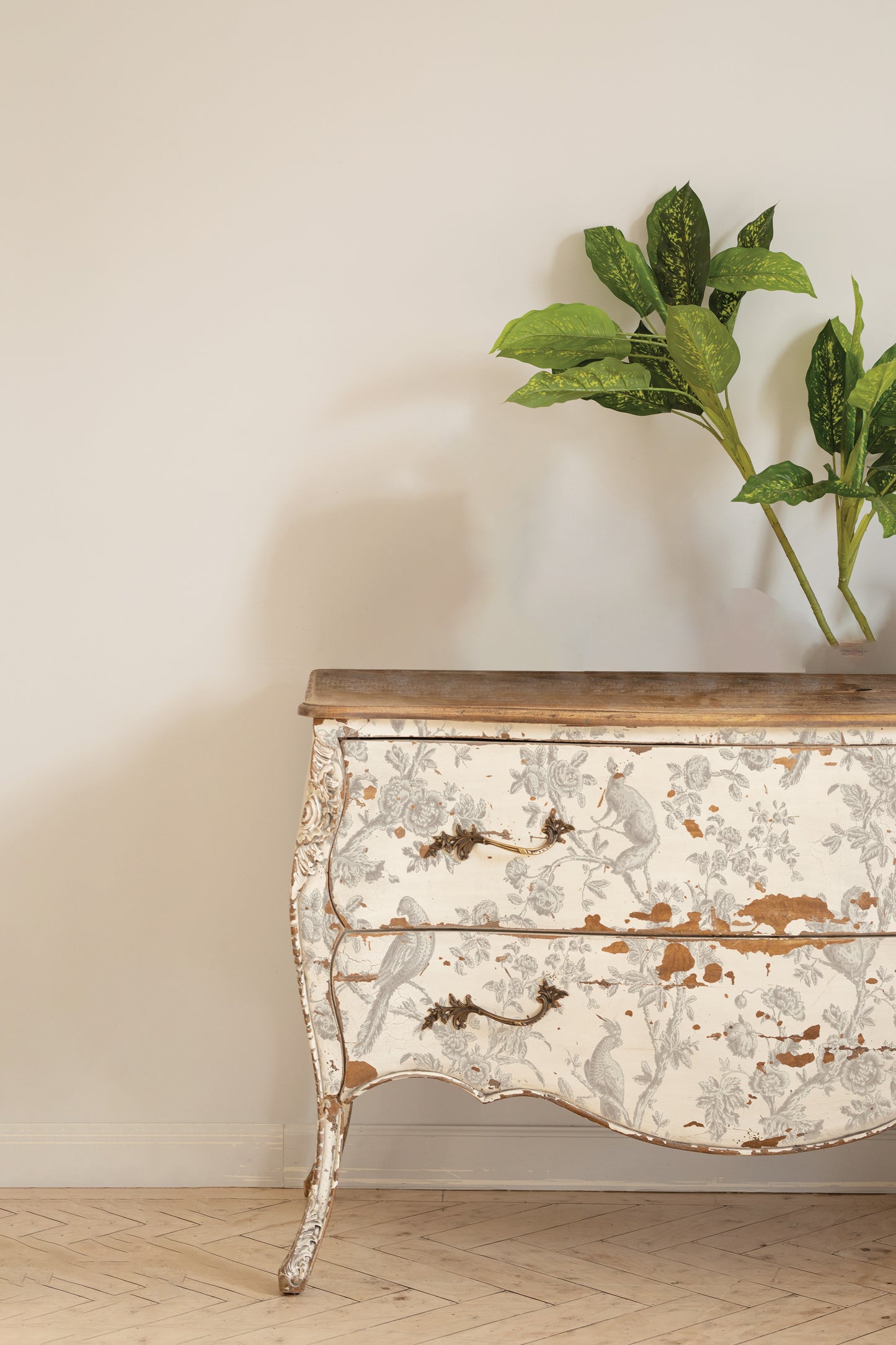 Grisaille Toile IOD Paint Inlay 12"X16" Pad