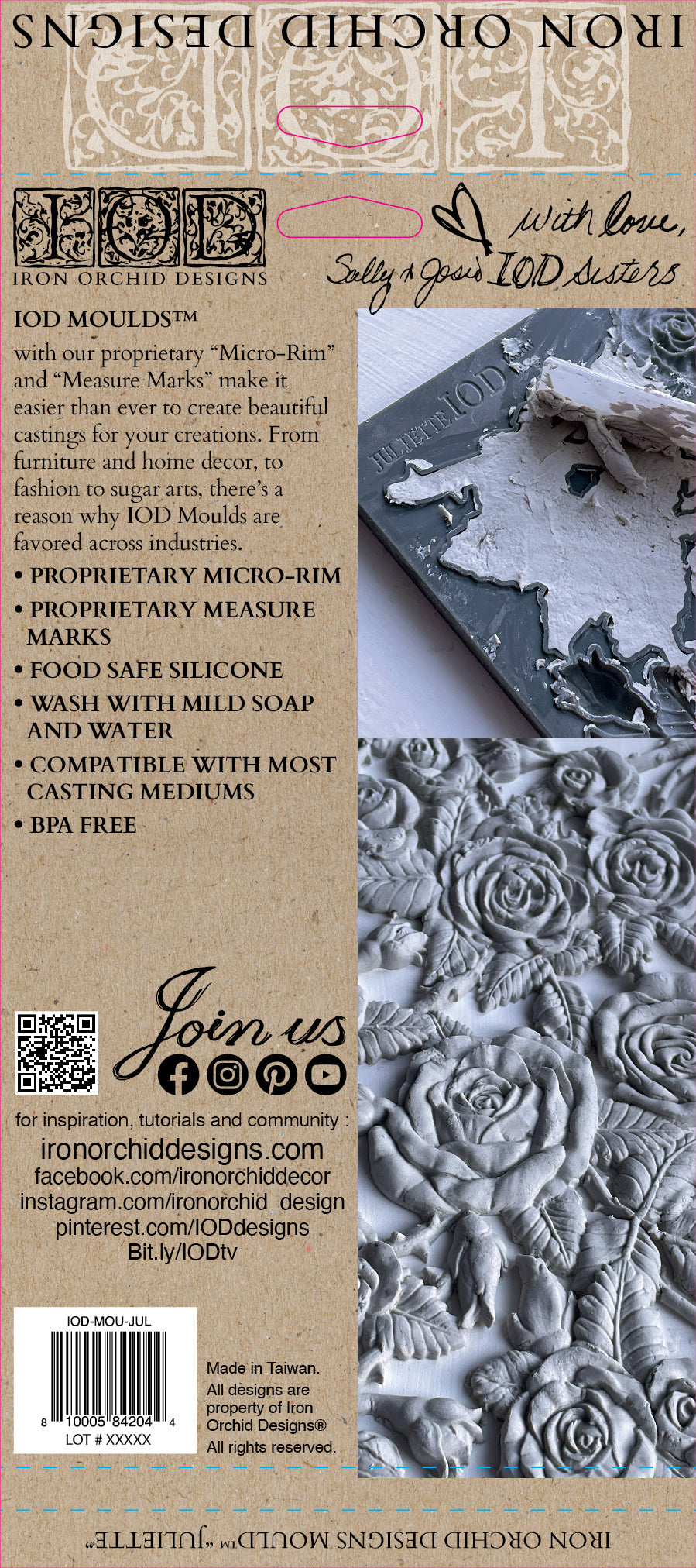 Juliette 6"x10" Decor Moulds™