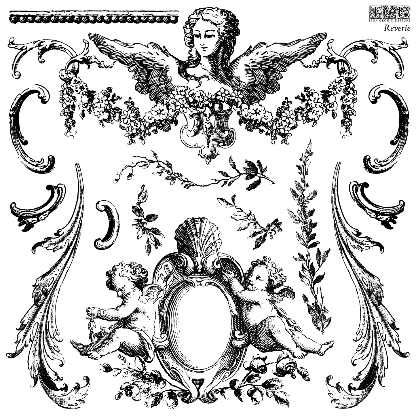 Reverie 12×12 DECOR STAMP