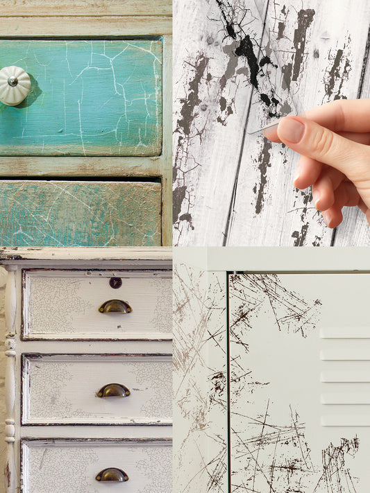 Vintage Textures 12×12 DECOR STAMP