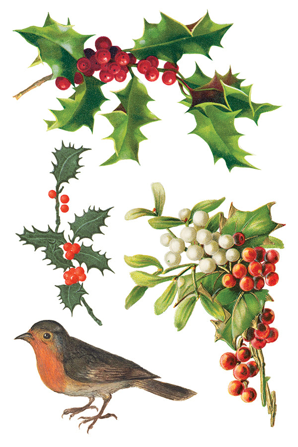 Figgy Pudding IOD Transfer 8"X12" Pad