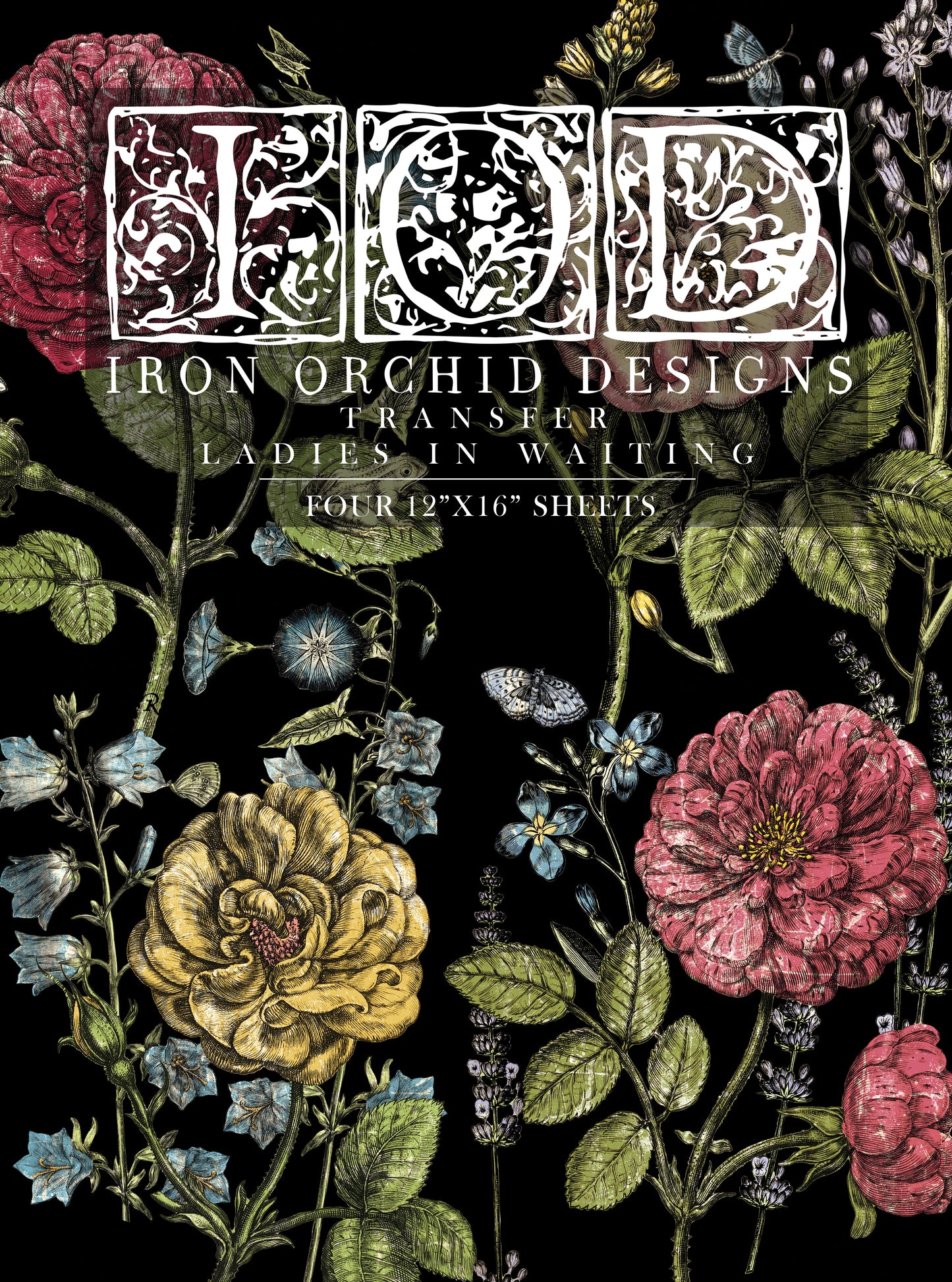 Ladies in Waiting IOD Transfer 12"X16" Pad