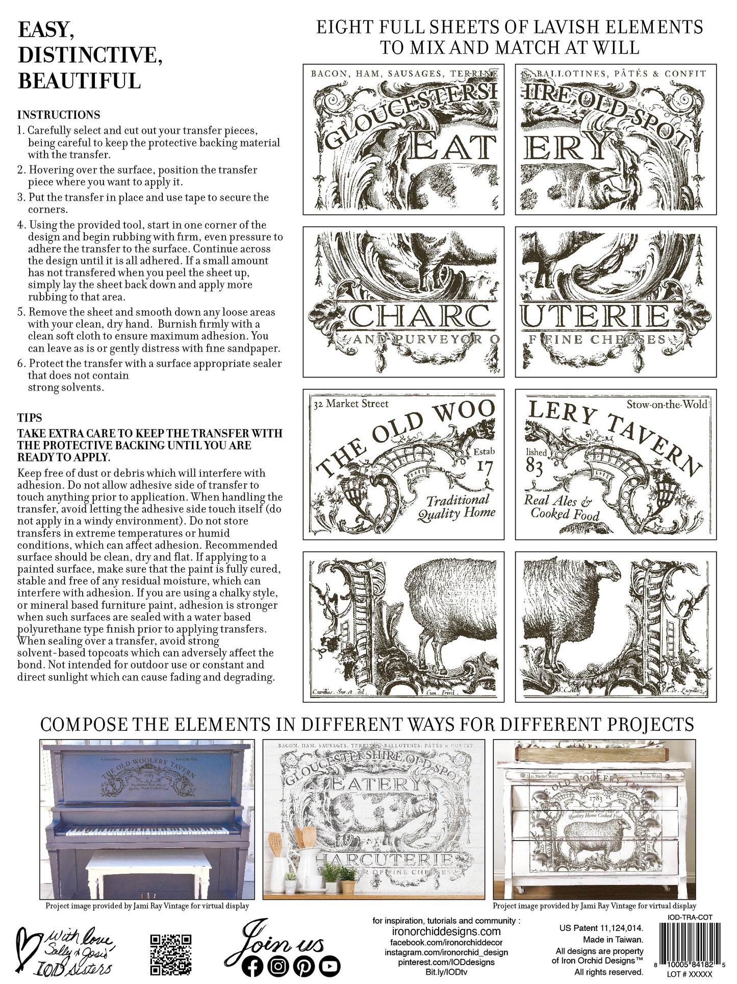 Cotswold IOD TRANSFER 12×16 PAD