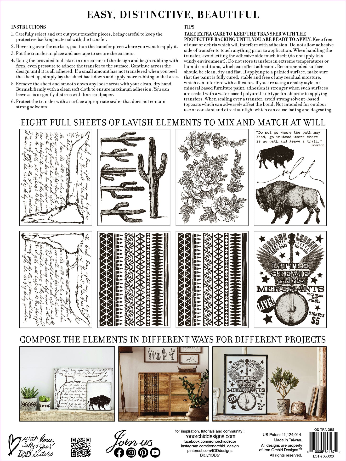 Desperado IOD TRANSFER 12×16 PAD