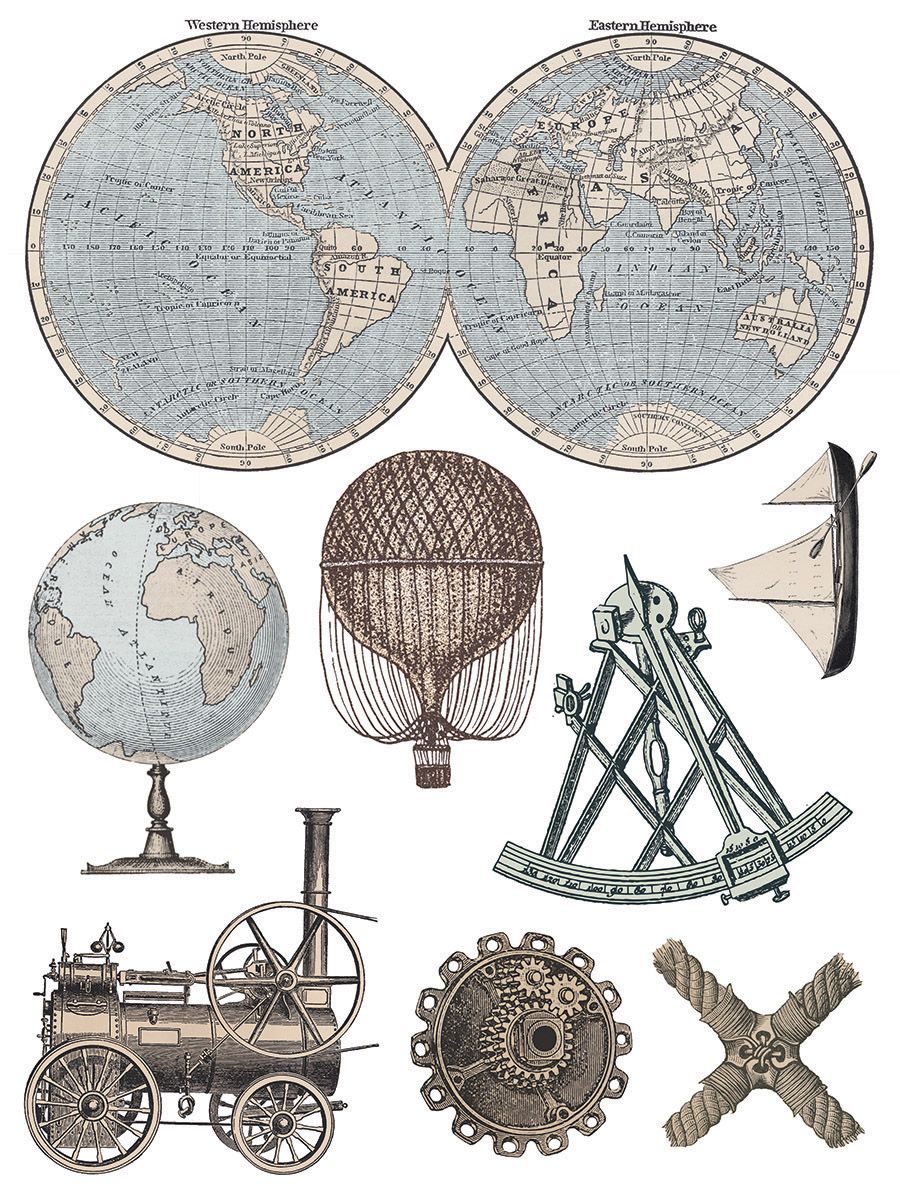 Exploration IOD Transfer 12"X16" Pad