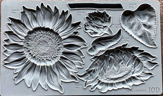 Sunflowers  6"x10" Decor Moulds™
