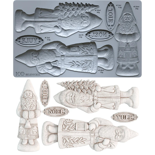 Belsnickel 6"x10" Decor Moulds™