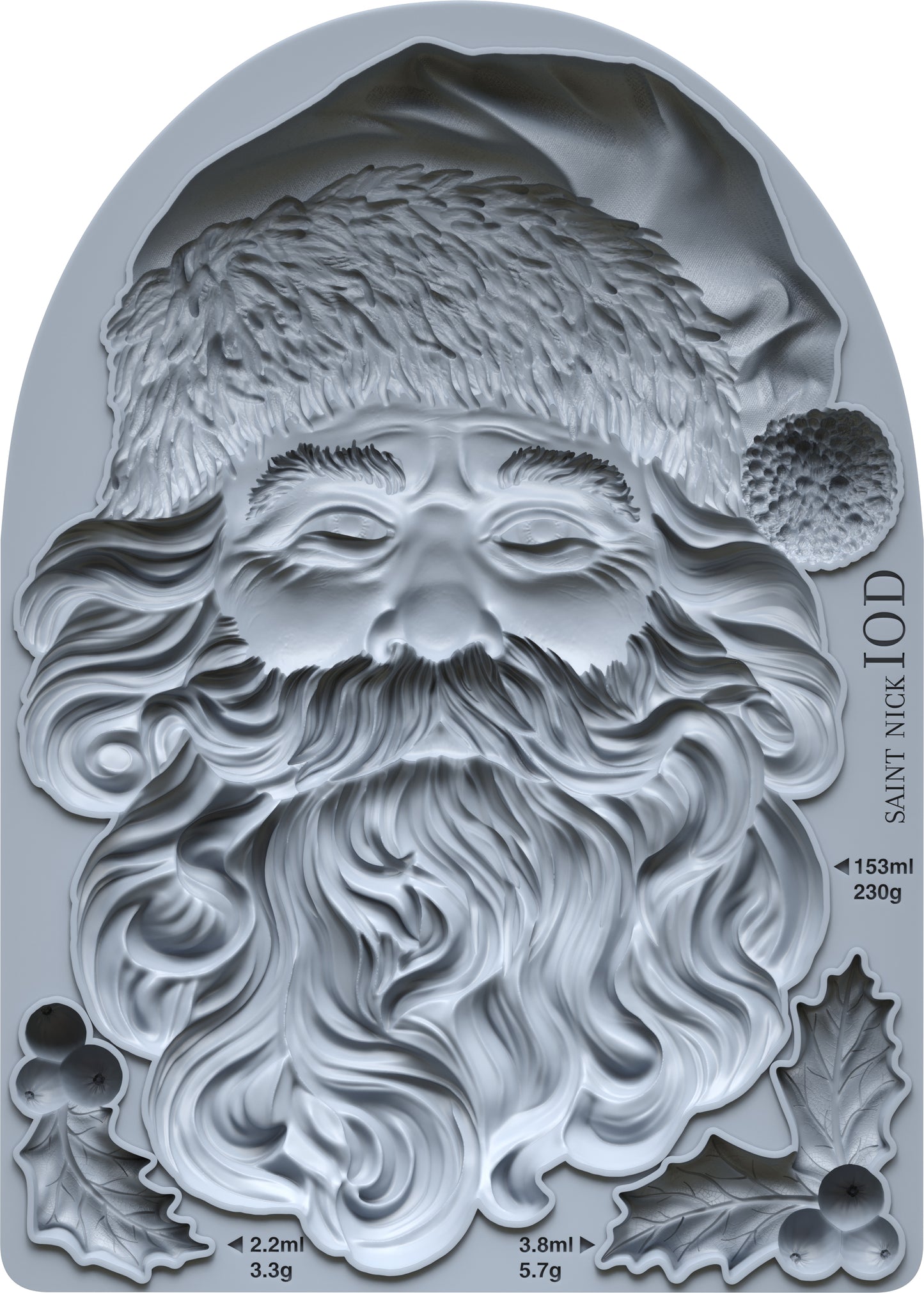 Saint Nick 5"x7" Decor Moulds™