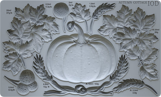 Autumn Cottage 6x10" Decor Moulds™