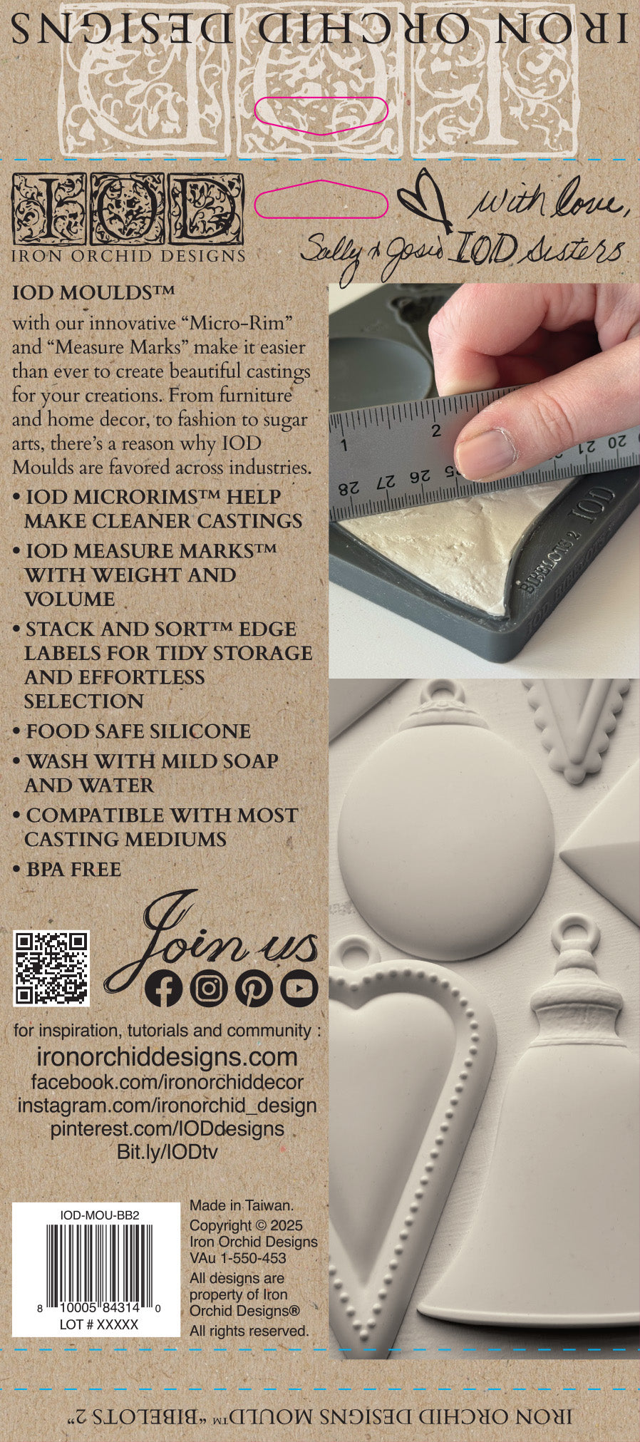 Bibelots 2 6"x10" Decor Moulds™