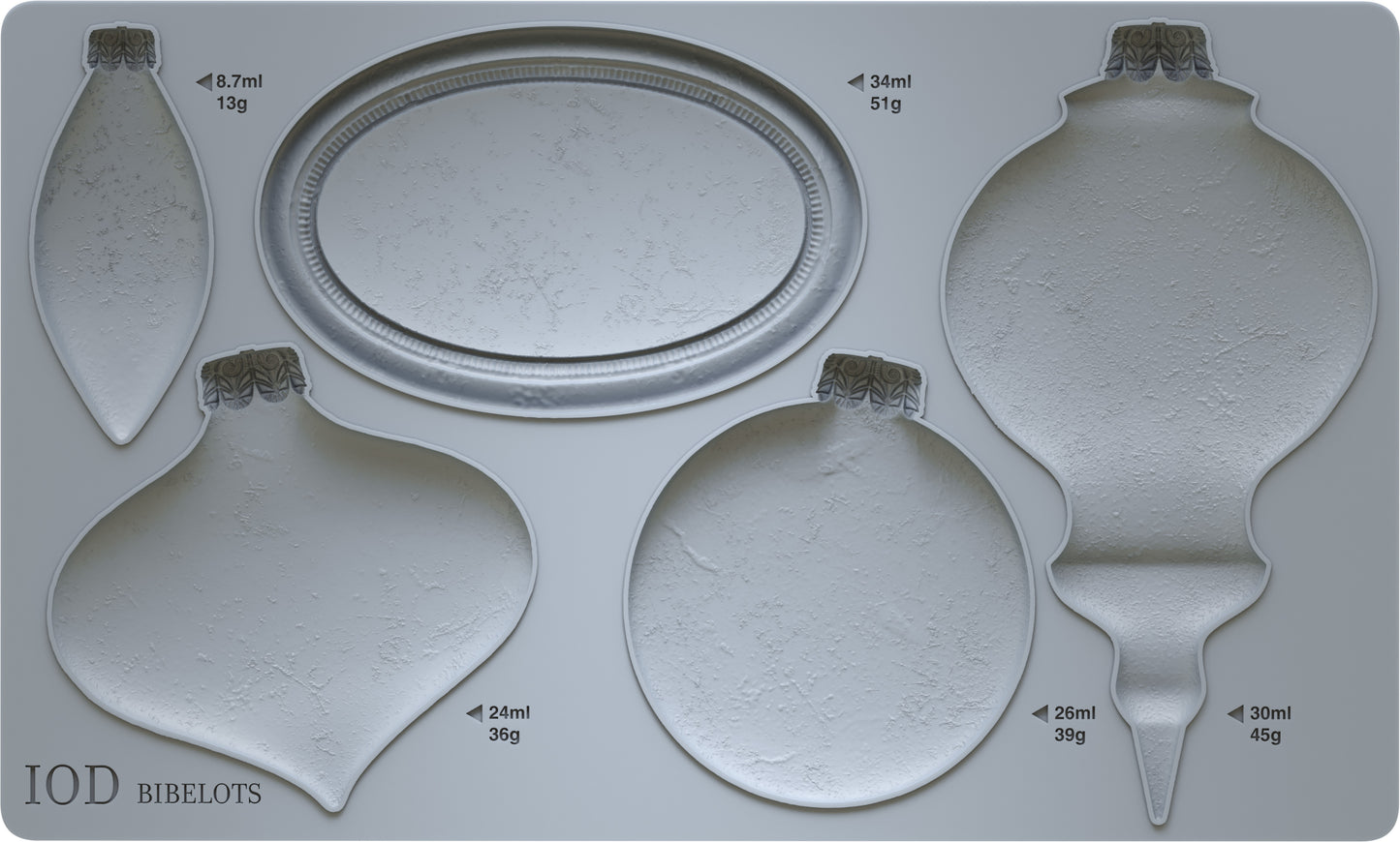 Bibelots 6x10" Decor Moulds™