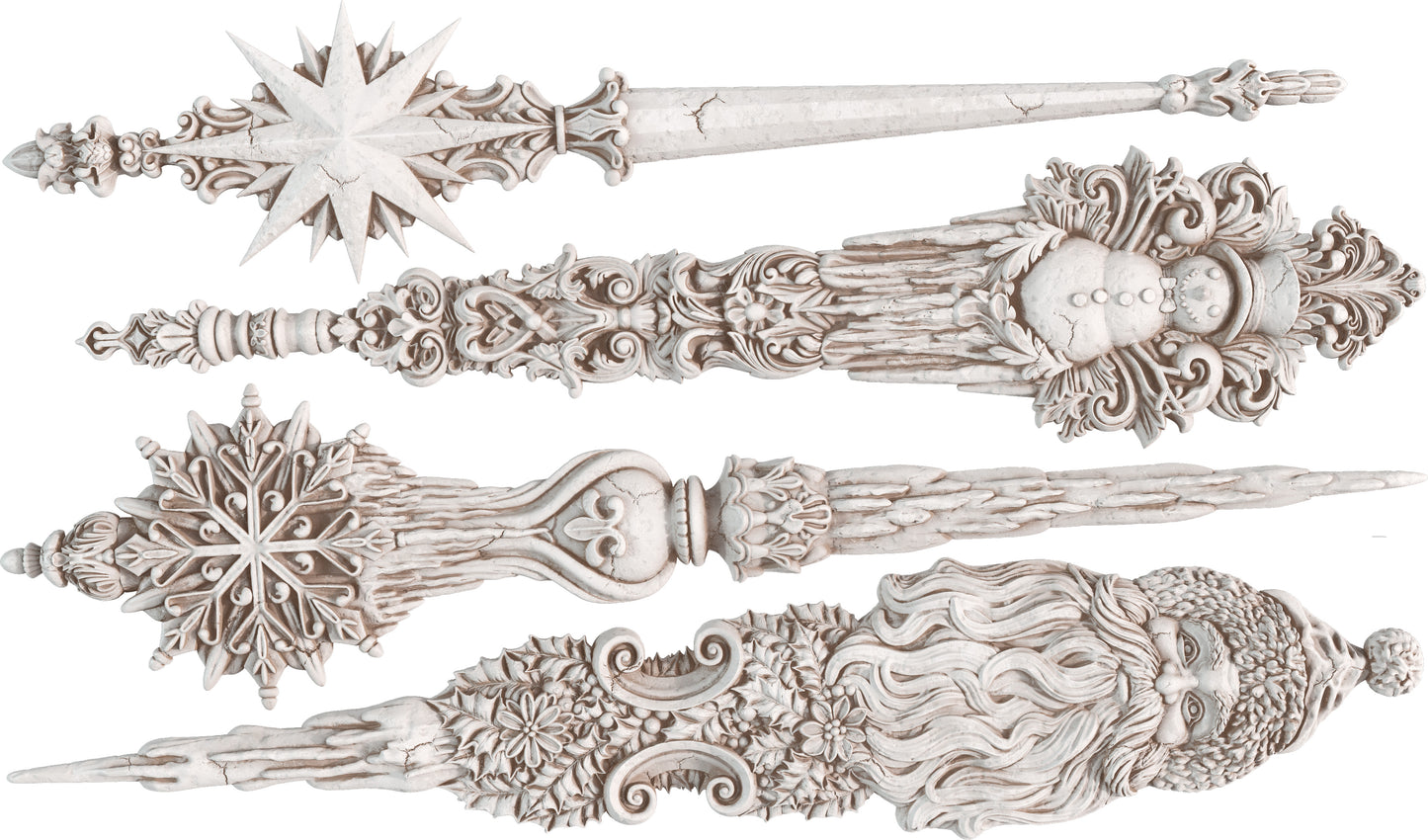 Christmas Tapers 6x10" Decor Moulds™