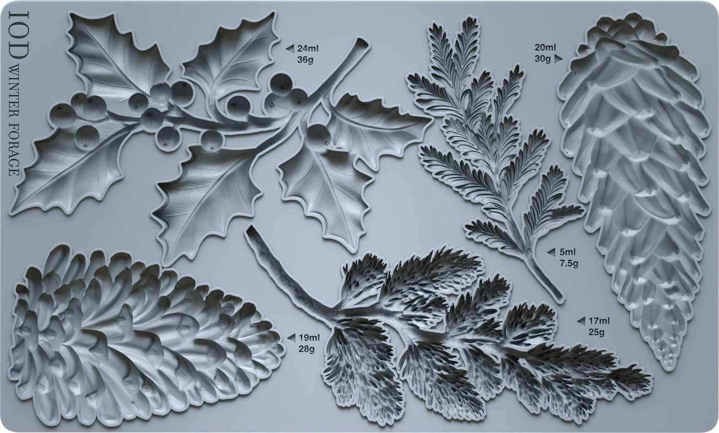 Winter Forage 6"x10" Decor Moulds™
