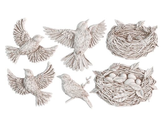 Sparrow's Nest 6x10" Decor Moulds™
