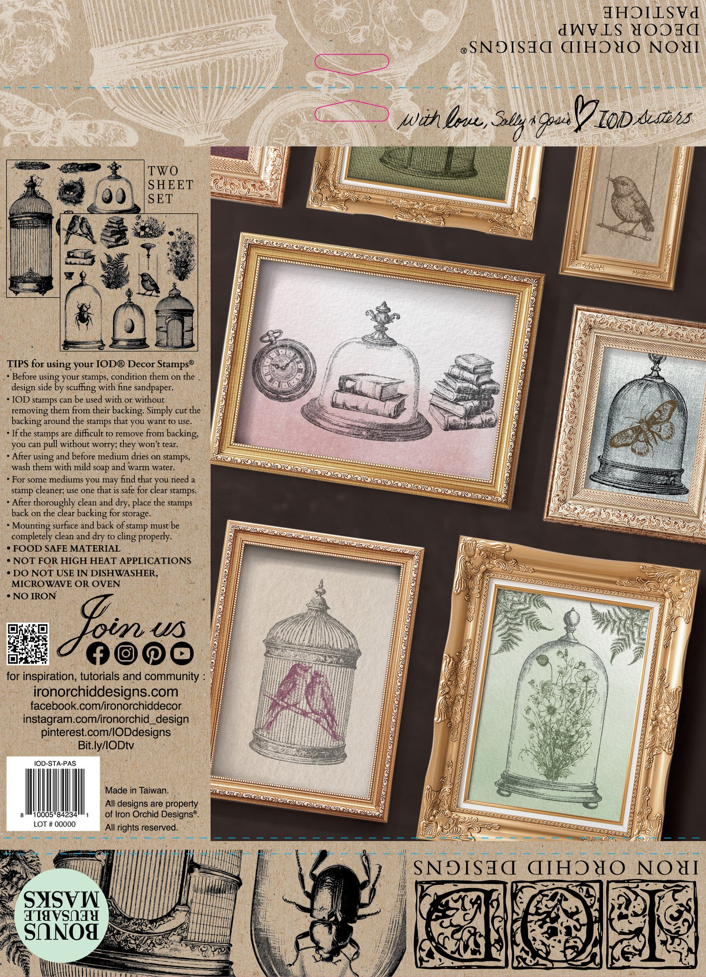 Pastiche 12×12 DECOR STAMPS