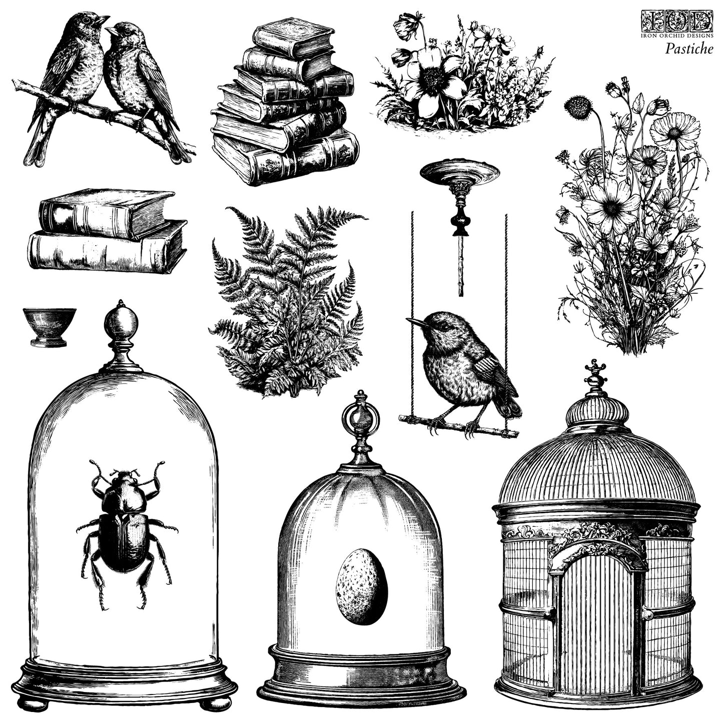 Pastiche 12×12 DECOR STAMPS