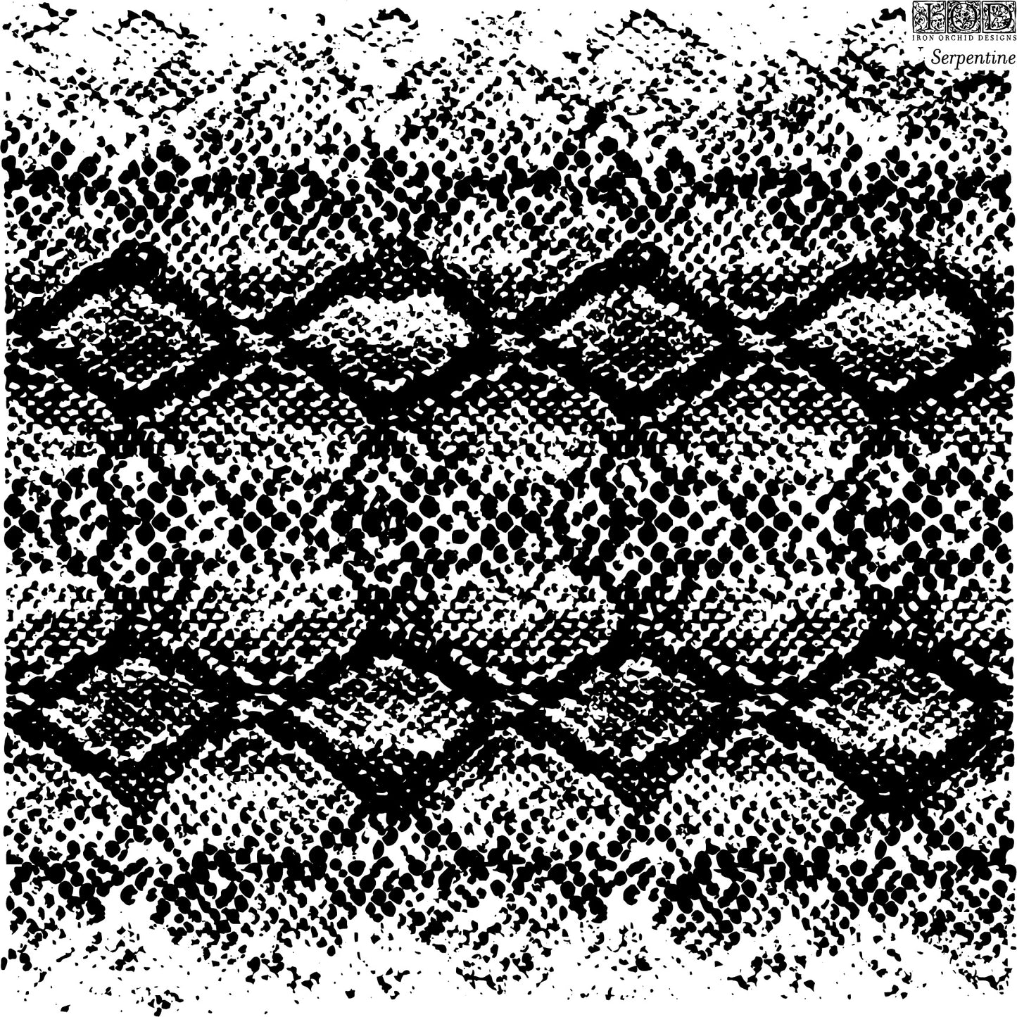 Serpentine 12x12 Decor Stamp™