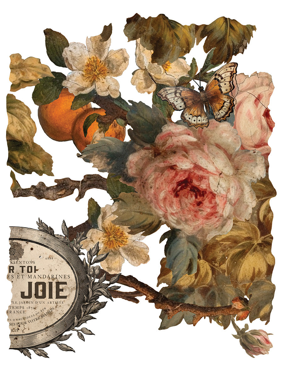 Joie Des Roses Transfer 12"X16"