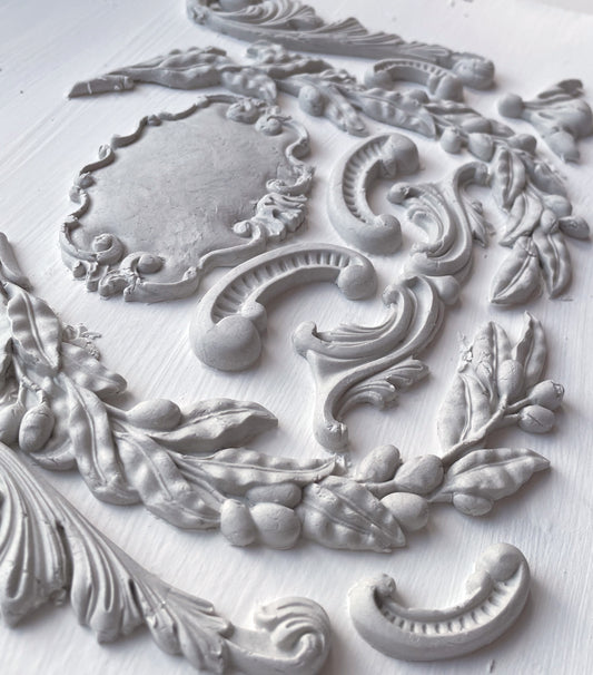 Olive Crest 6"x10" Decor Moulds™