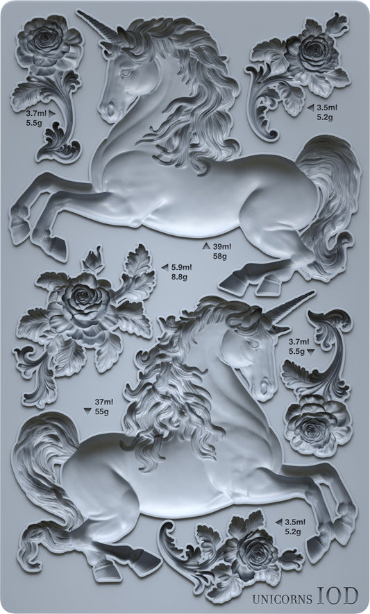 Unicorns 6x10" Decor Moulds™
