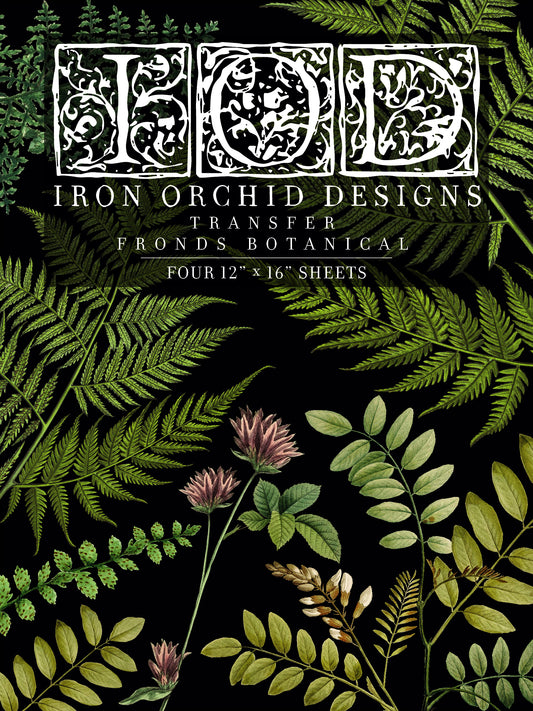 Fronds Botanical 12"X16" Pad