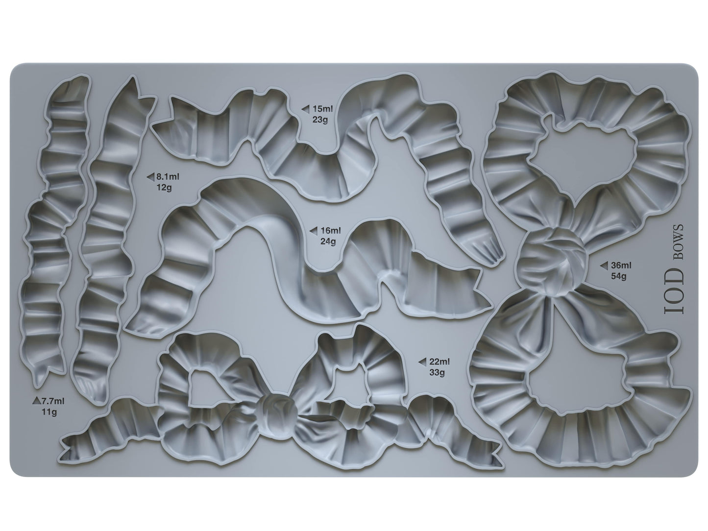 Bows 6"x10" Decor Moulds™