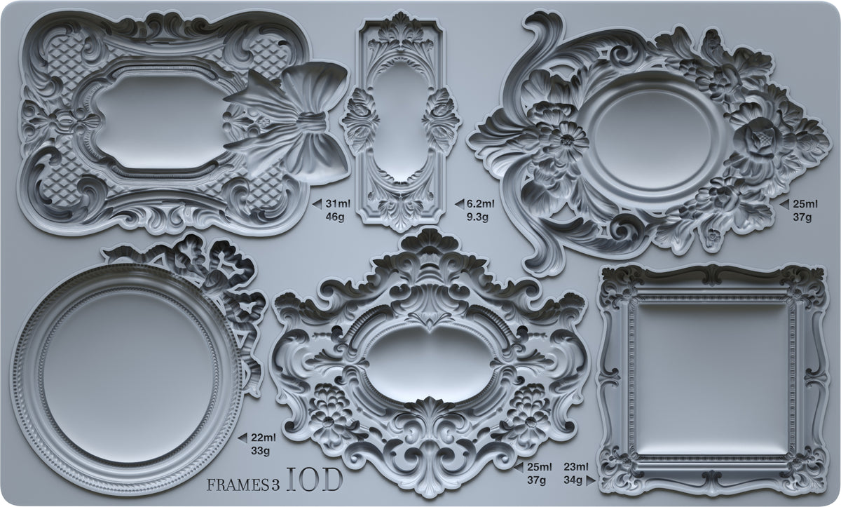 Frames 3  6"x10" Decor Moulds™