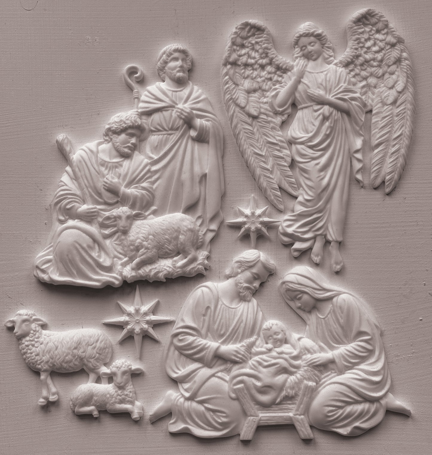Silent Night 6"x10" IOD Moulds™
