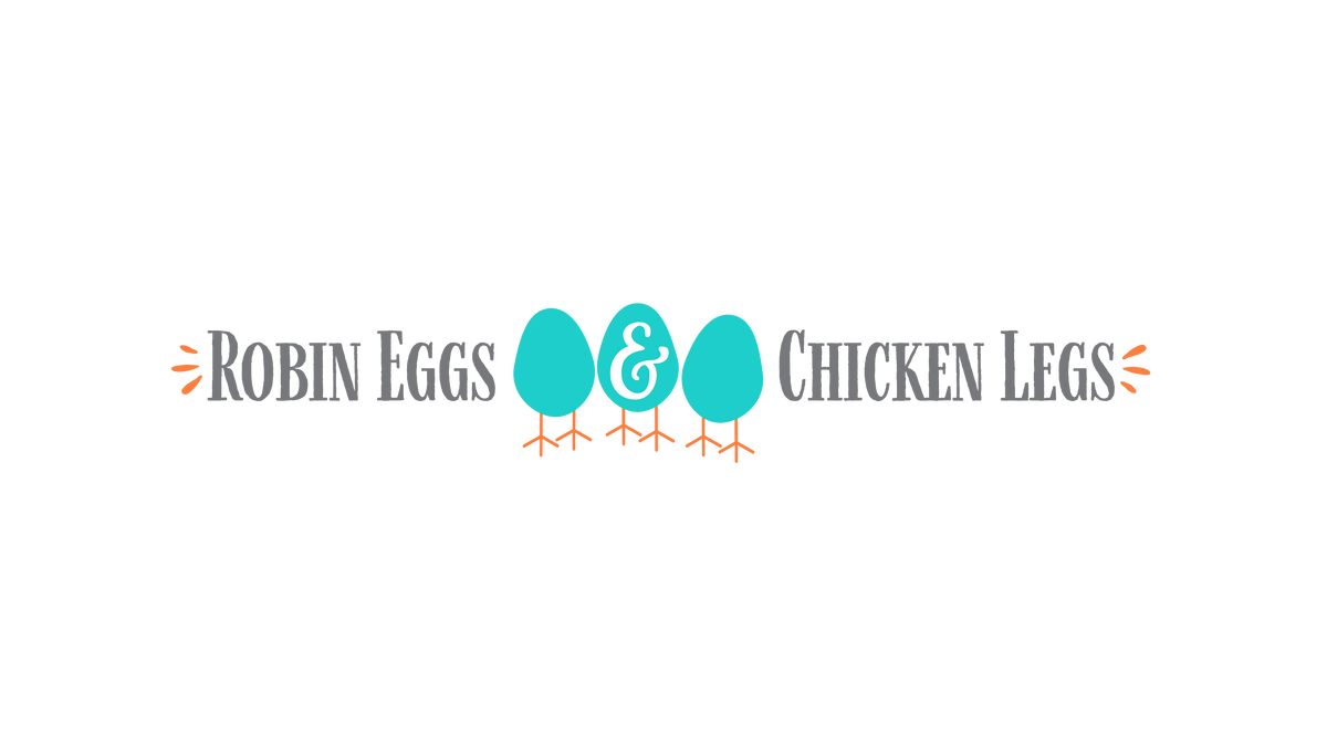 Robin Eggs and Chicken Legs logo