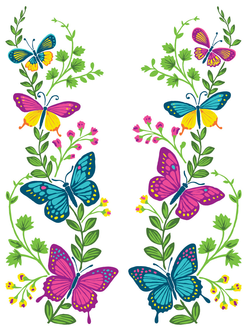 Vida Flora Paint Inlay 12"X16" Pad