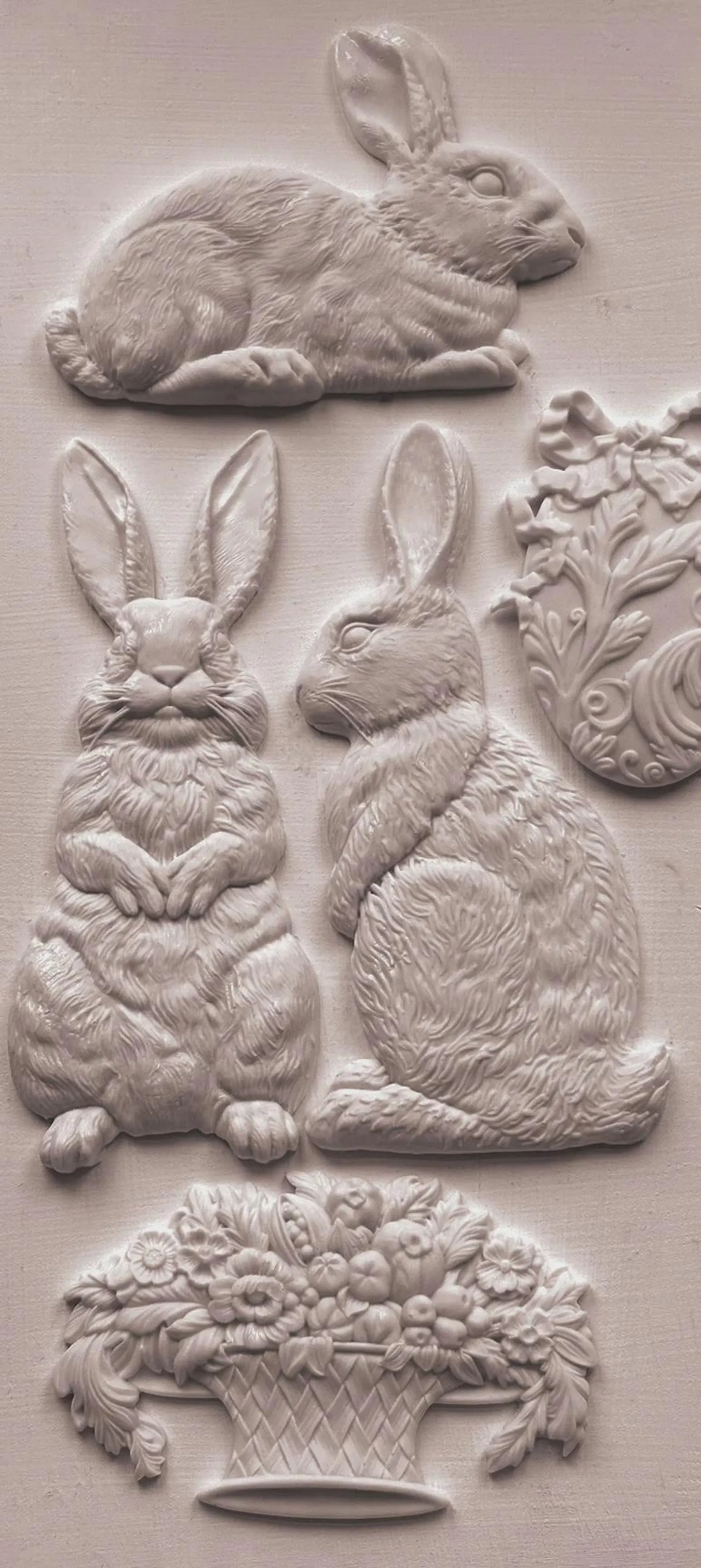 Les Lapins 6x10" Decor Moulds™