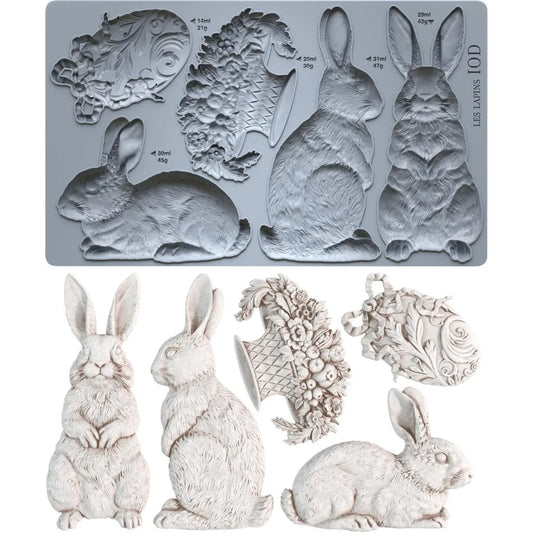Les Lapins 6x10" Decor Moulds™